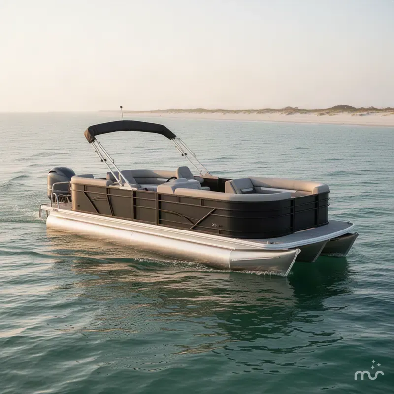 The Image of Godfrey Sweetwater Xperience 22' Split Bench Tritoon - 2286 SBX 2027 - 0