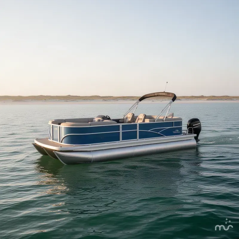 Slide: The Image of Sun Tracker Party Barge 22 XP3 2027 - 2