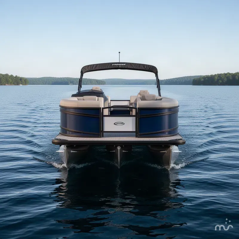 Slide: The Image of Premier 230 Intrigue RLO Tritoon 2026 - 1