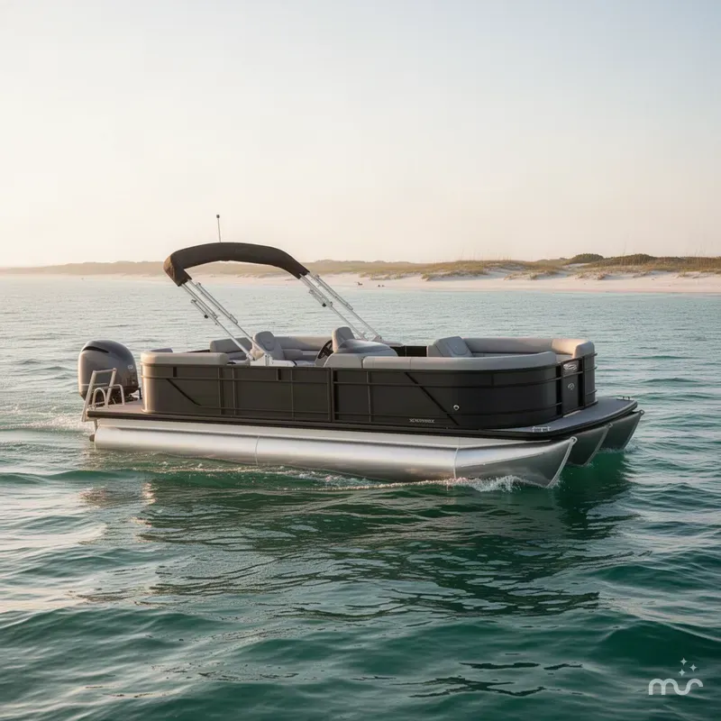 The Image of Godfrey Sweetwater Xperience 22' Split Bench Tritoon - 2286 SBX 2027 - 0