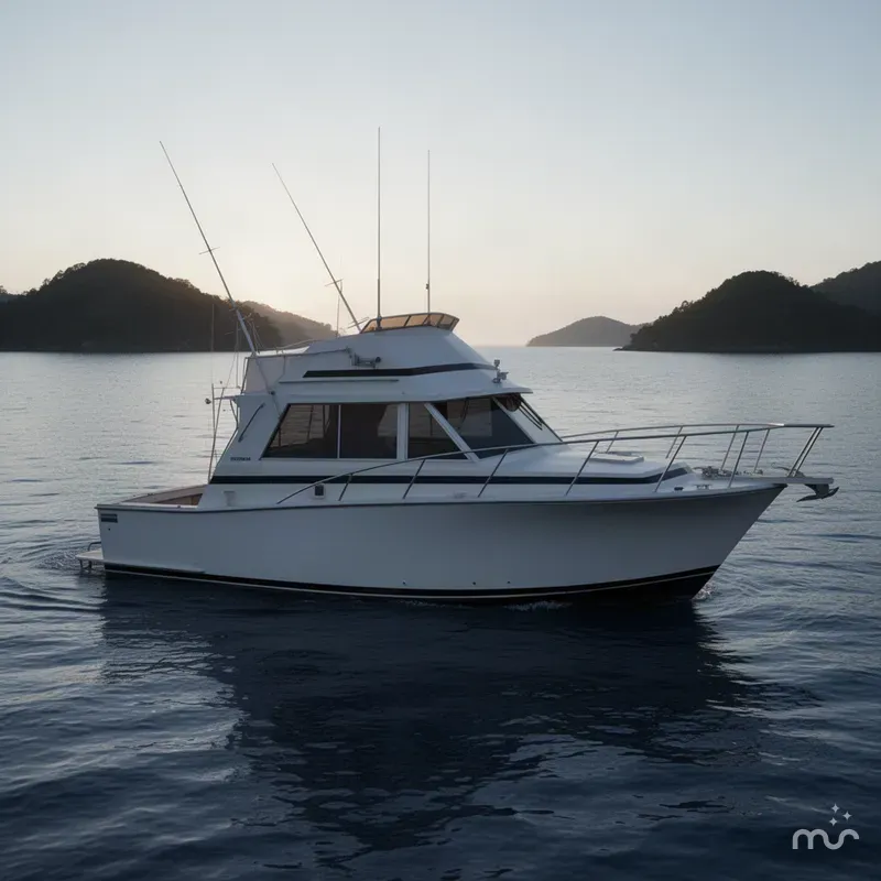 The Image of Bertram 33 Sport Fisherman 1978 - 0