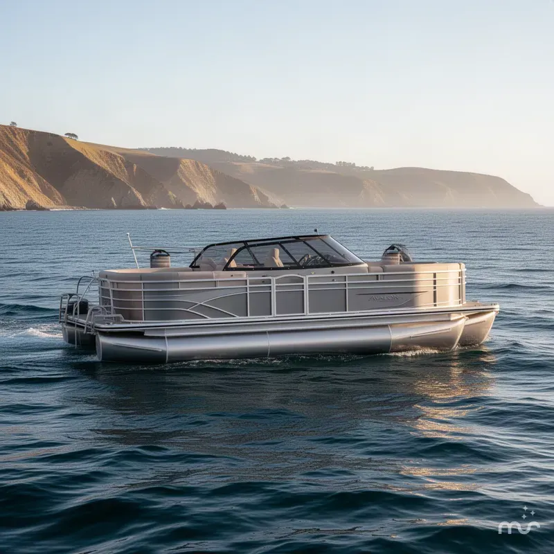 The Image of Avalon 27' Excalibur Quad Lounge Windshield w/ Twin 425HP V10's! 2027 - 0
