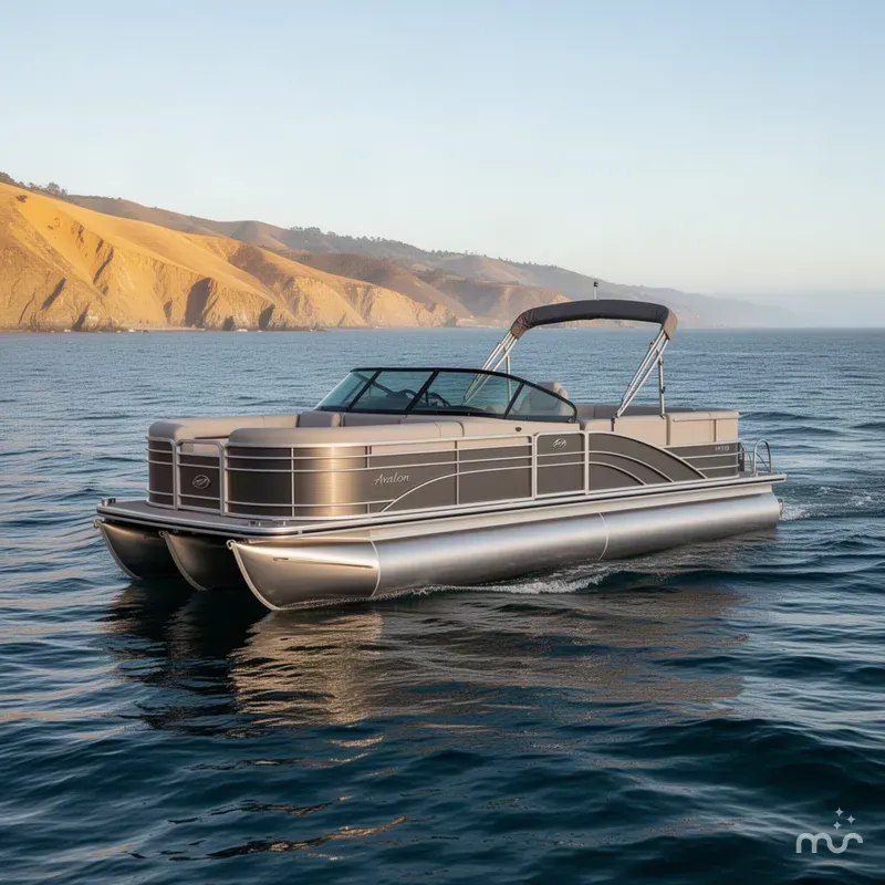 The Image of Avalon 25' Excalibur LTD Elite Windshield w/ 425HP Mercury V10! 2027 - 0