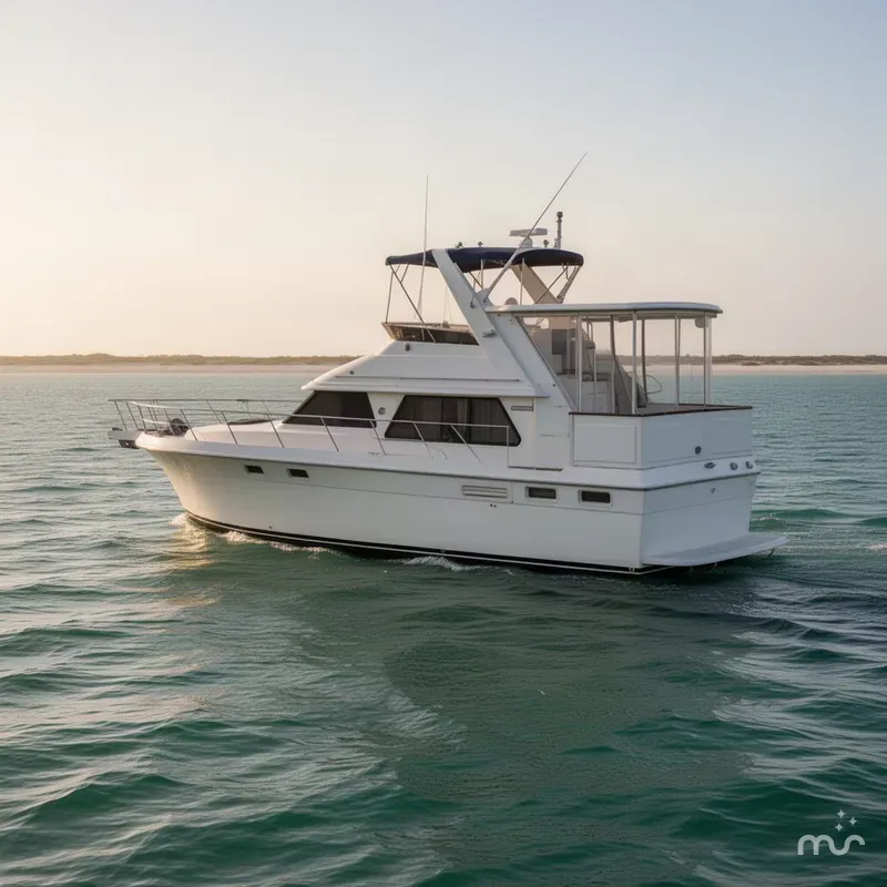 The Image of Carver Yachts 4207 Aft Cabin Motor Yacht 1988 - 0