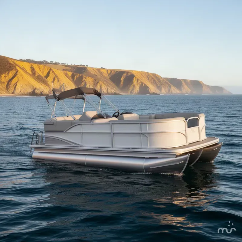 The Image of Sun Tracker Party Barge 16 DLX 2027 - 0