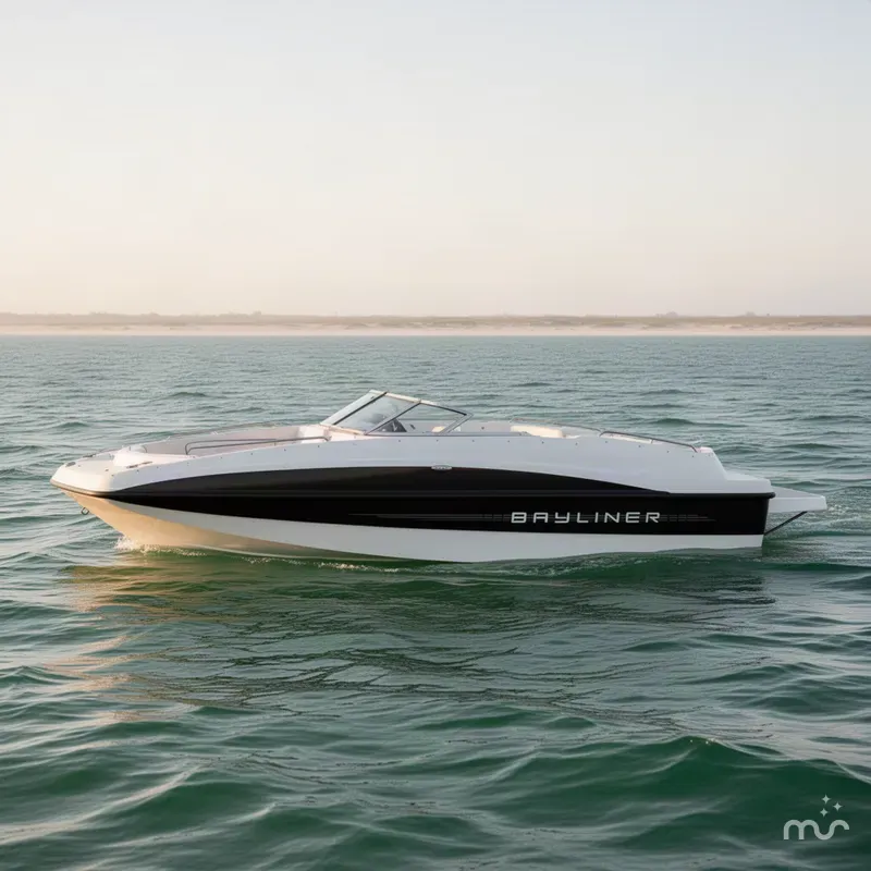 Slide: The Image of Bayliner 190 Deck Boat 2013 - 1