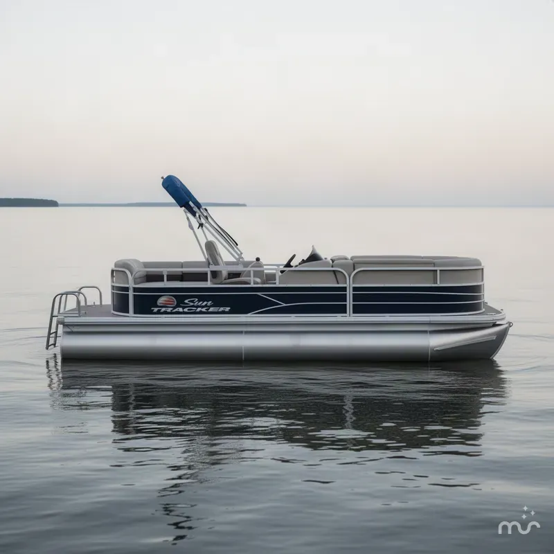 The Image of Sun Tracker Party Barge 20 DLX 2019 - 0
