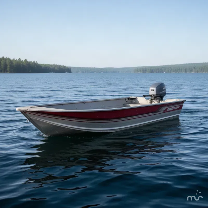 Slide: The Image of Smoker Craft Angler 14 T 1989 - 1