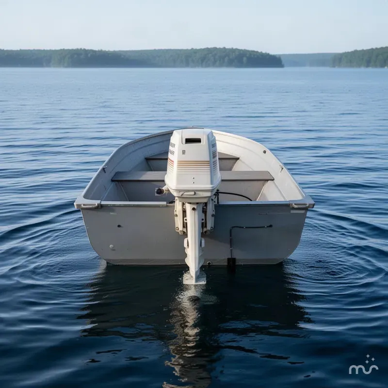 Slide: The Image of Smoker Craft Angler 14 T 1989 - 2