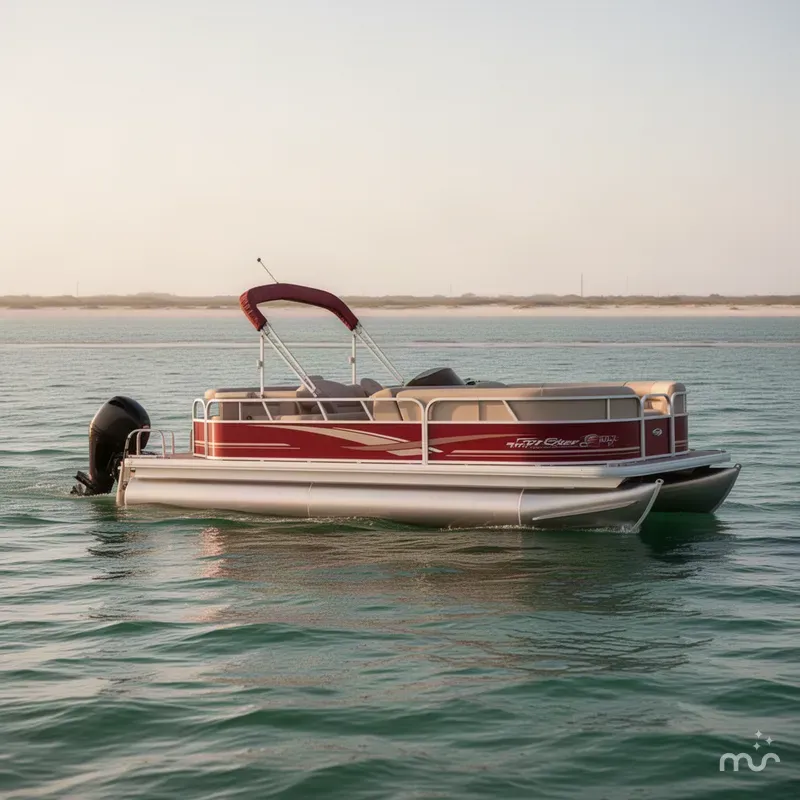 The Image of Sun Tracker Party Barge 20 DLX 2014 - 0
