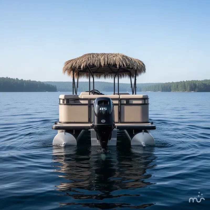 Slide: The Image of Bulldog 21 Tritoon Tiki 2023 - 2
