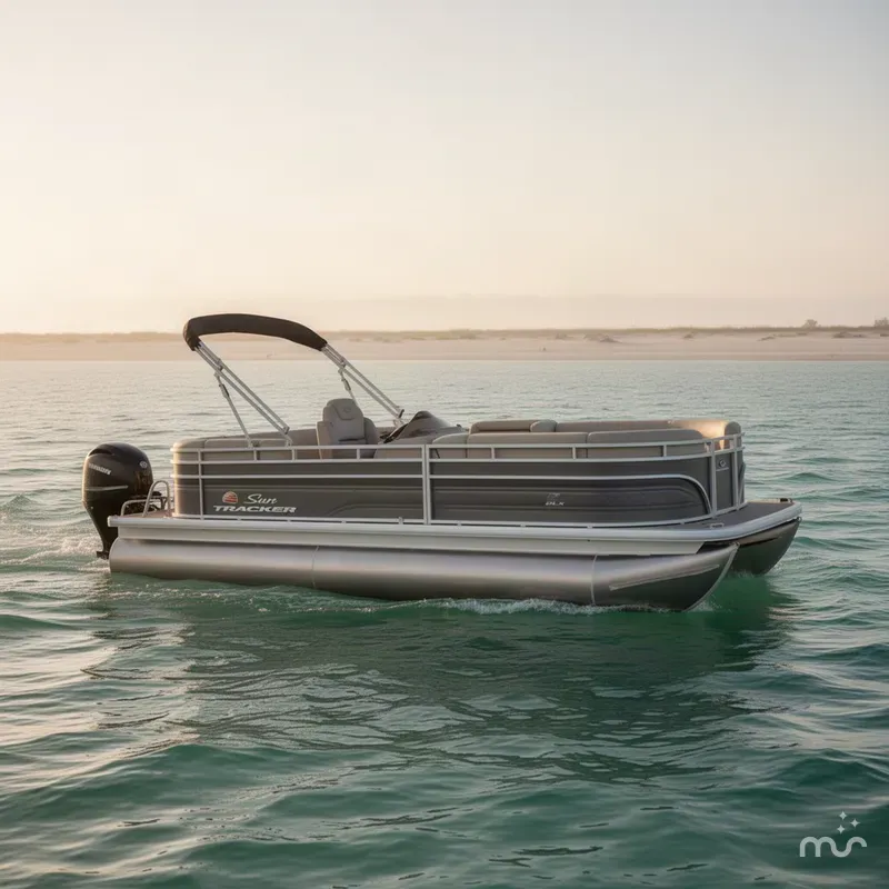The Image of Sun Tracker Party Barge 22 DLX 2025 - 0