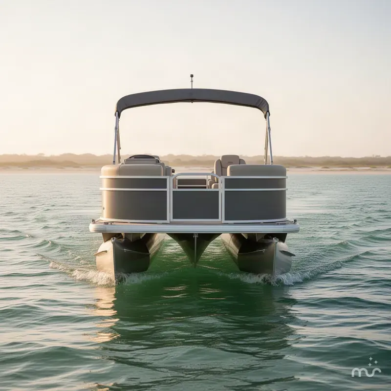 Slide: The Image of Sun Tracker Party Barge 22 DLX 2025 - 3