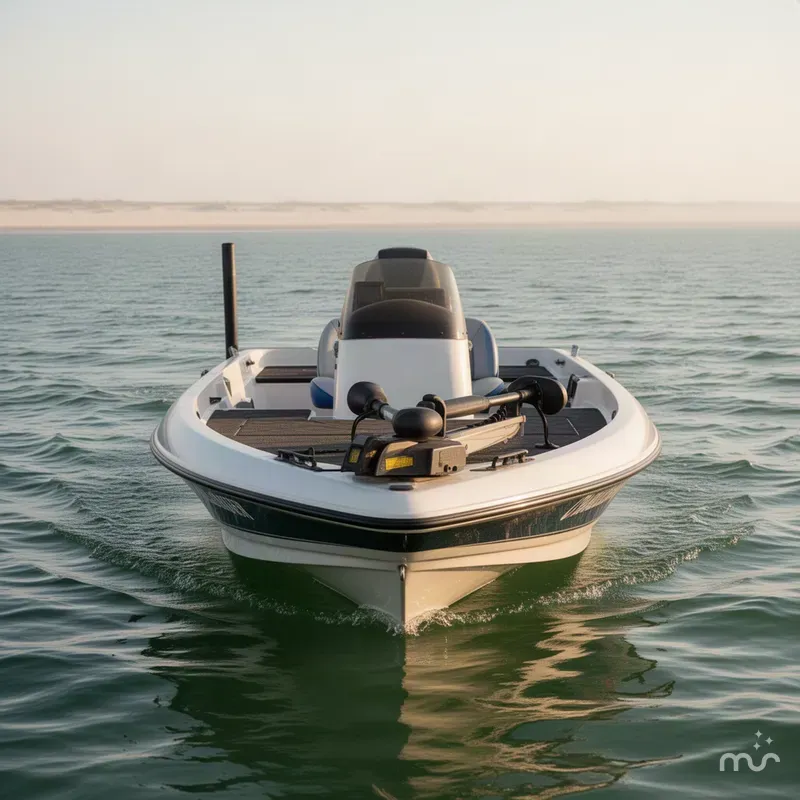 Slide: The Image of Challenger Bass boat 1995 - 3