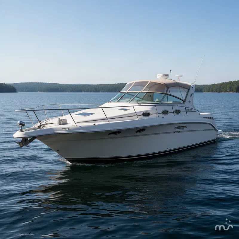Slide: The Image of Sea Ray Sundancer 330 1996 - 1