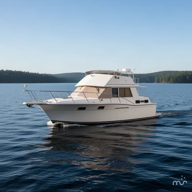 Slide: The Image of Carver Yachts 300 Aft Cabin 1982 - 1