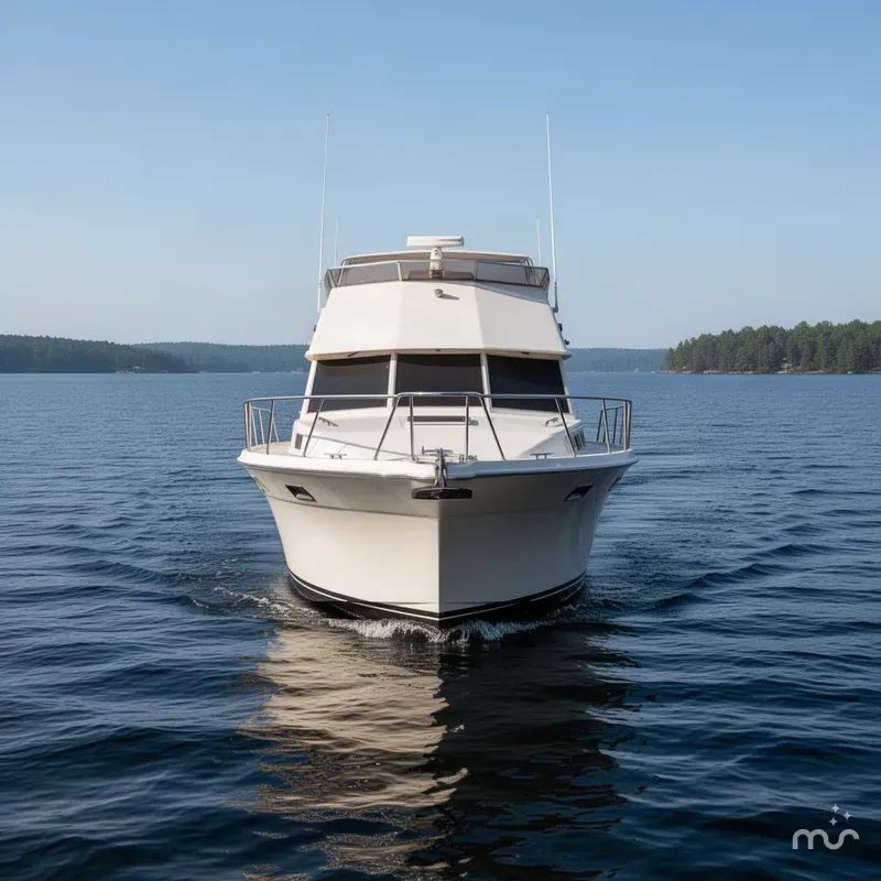 Slide: The Image of Carver Yachts 300 Aft Cabin 1982 - 2