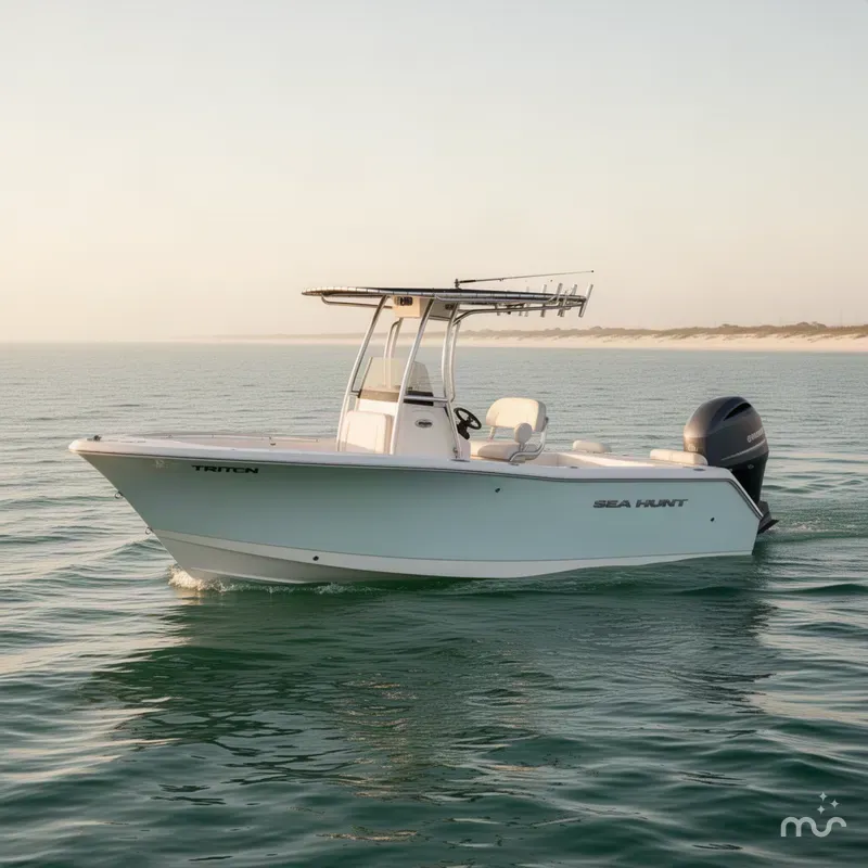 Slide: The Image of Sea Hunt Triton 225 2016 - 2