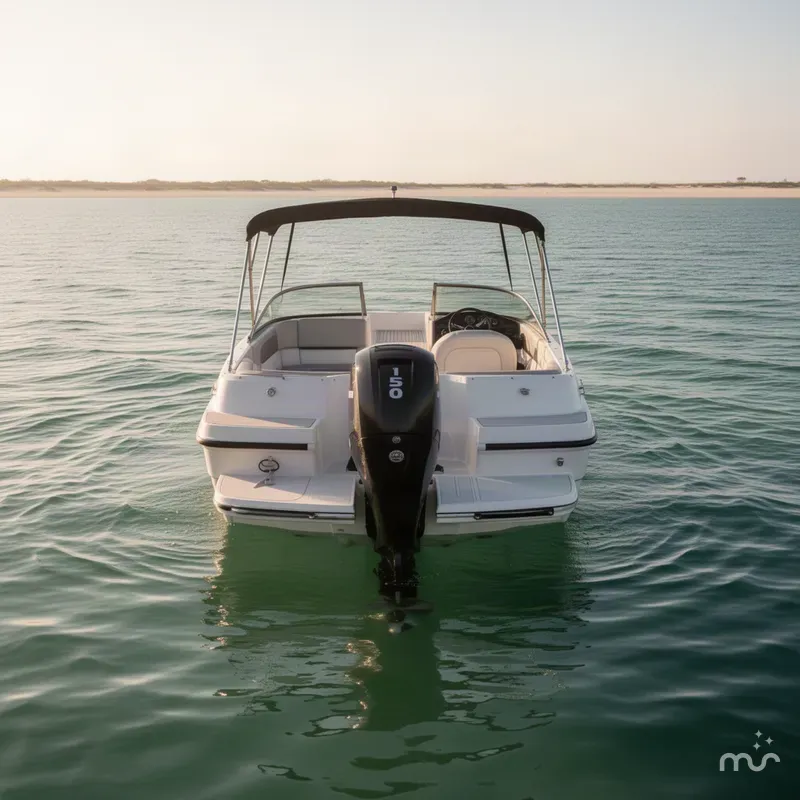 Slide: The Image of Bayliner 190 Deck Boat 2013 - 4