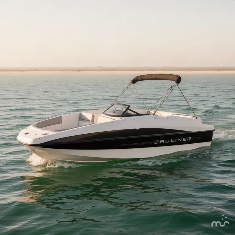 Slide: The Image of Bayliner 190 Deck Boat 2013 - 3
