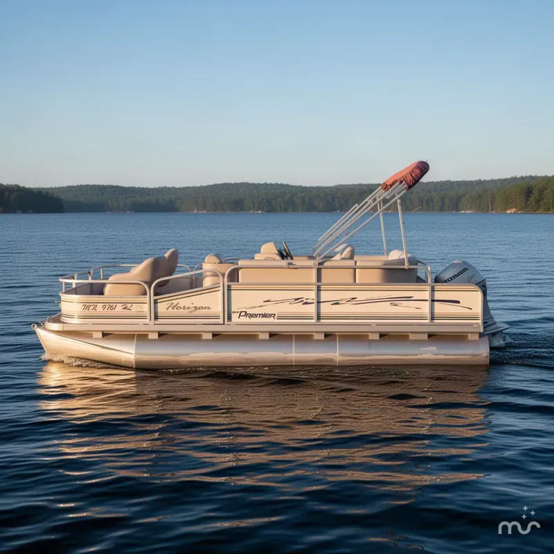 Slide: The Image of Premier 180 Horizon & 40HP Honda 4Stroke 1998 - 2