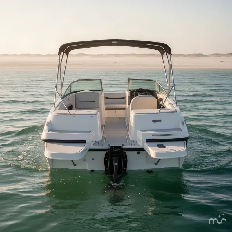 Slide: The Image of Bayliner 190 Deck Boat 2013 - 2