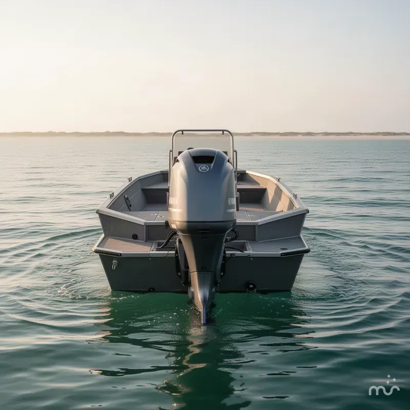 Slide: The Image of Excel Viper F4 1751 VIPER-YAMAHA 60-STEEL TRAILER 2027 - 2