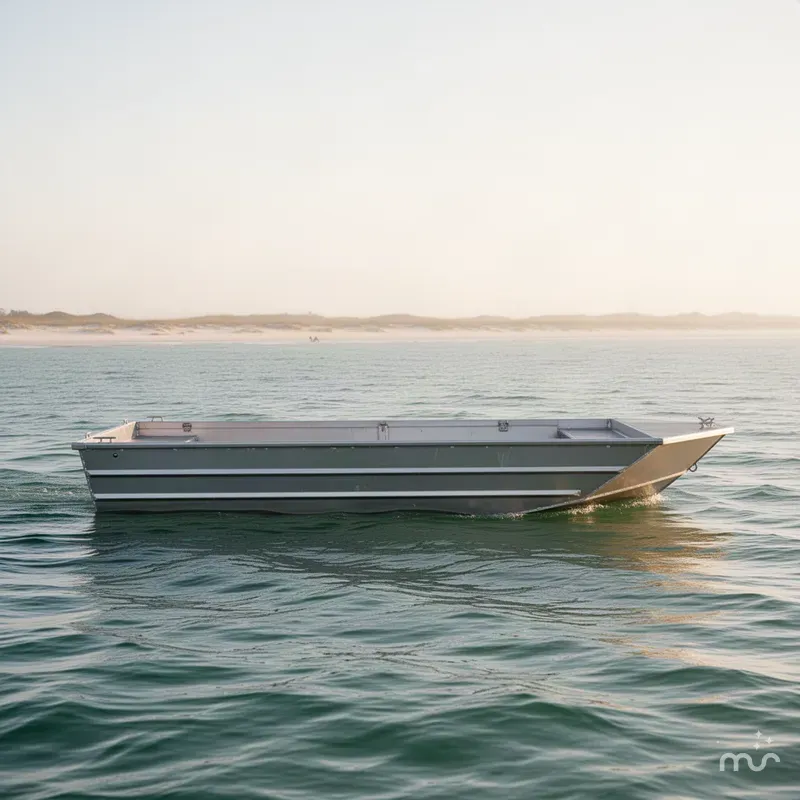 Slide: The Image of Edge Boats 653DB Flat Bottom 2027 - 2