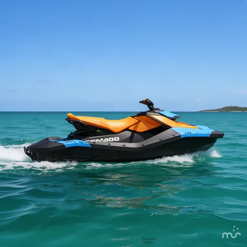 Slide: The Image of Sea-Doo Spark X Trixx For 3 1000 ACE™- 110 Ibr, 2027 - 2