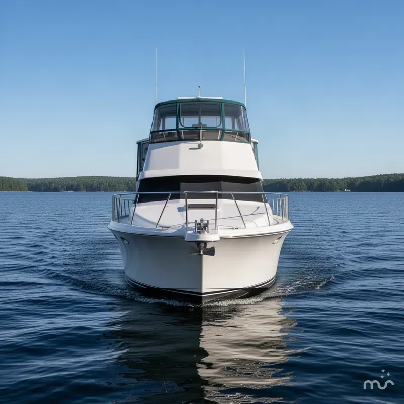 Slide: The Image of Trojan International 12 Meter Motor Yacht 1989 - 3