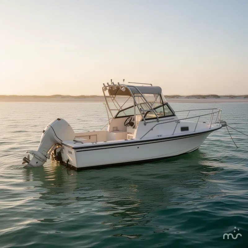 Slide: The Image of Boston Whaler 21 Conquest 1991 - 4