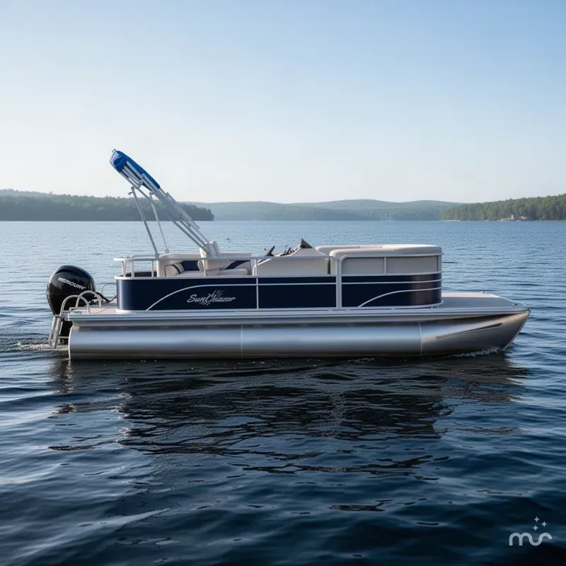 The Image of SunChaser 8520 Classic Cruise & 30HP Mercury 4Stroke EFI 2015 - 0