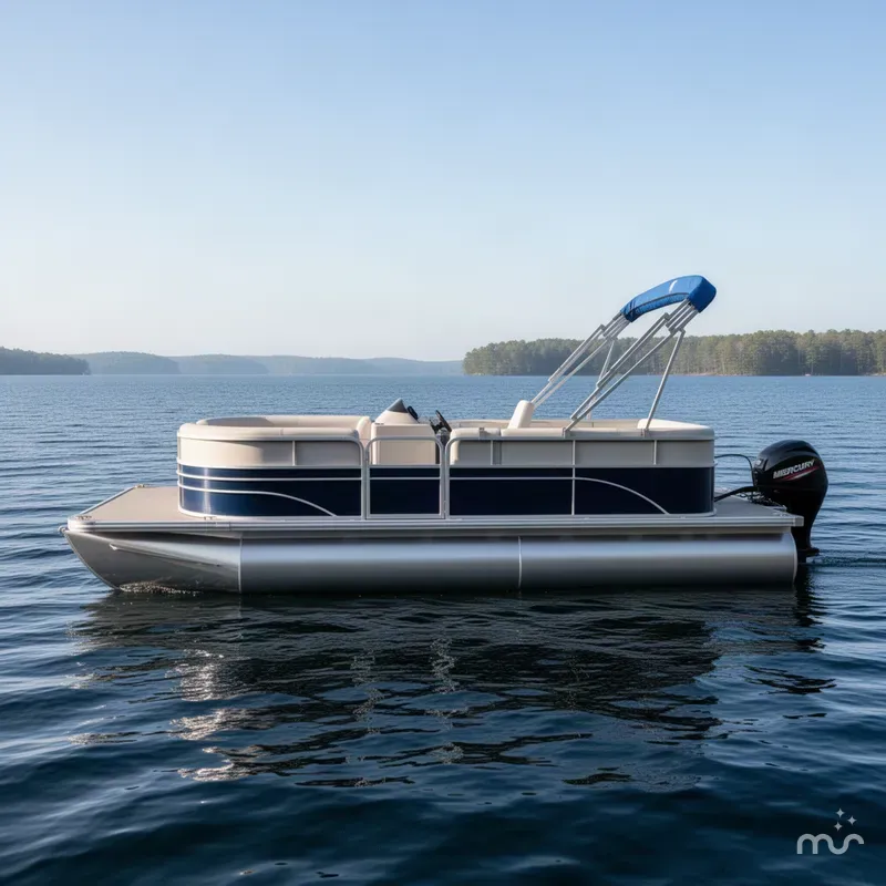 Slide: The Image of SunChaser 8520 Classic Cruise & 30HP Mercury 4Stroke EFI 2015 - 1