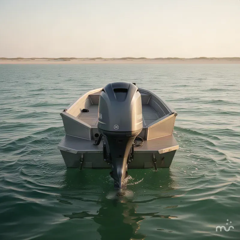 Slide: The Image of Excel Viper F4 1751 VIPER-YAMAHA 60-STEEL TRAILER 2027 - 3