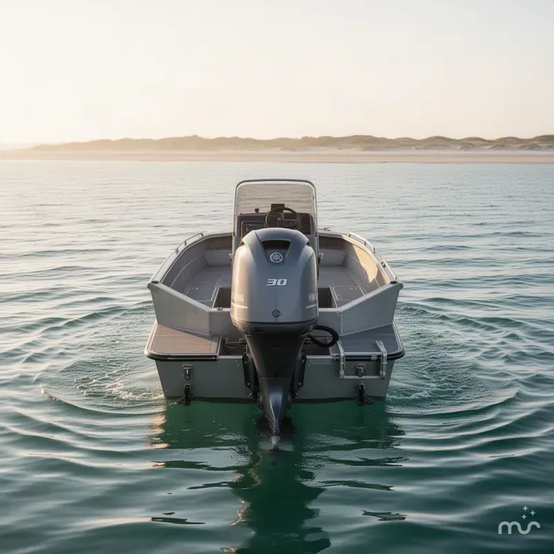 Slide: The Image of Excel Viper F4 1751 VIPER-YAMAHA 60-STEEL TRAILER 2027 - 3