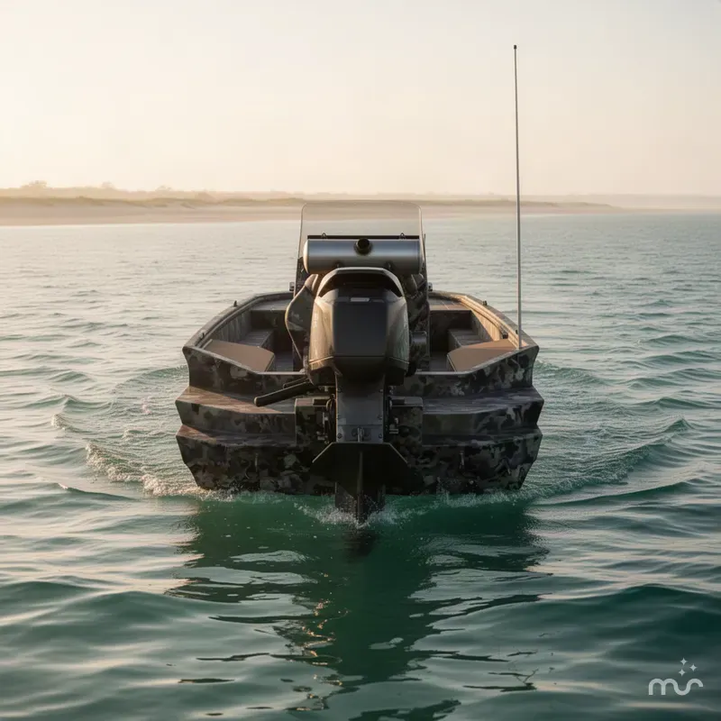 Slide: The Image of Excel Shallow Water F4 Pro Hull 1754 2027 - 2