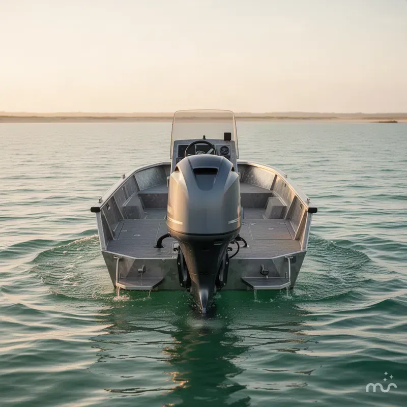 Slide: The Image of Excel Viper F4 1751 VIPER-YAMAHA 60-STEEL TRAILER 2027 - 2