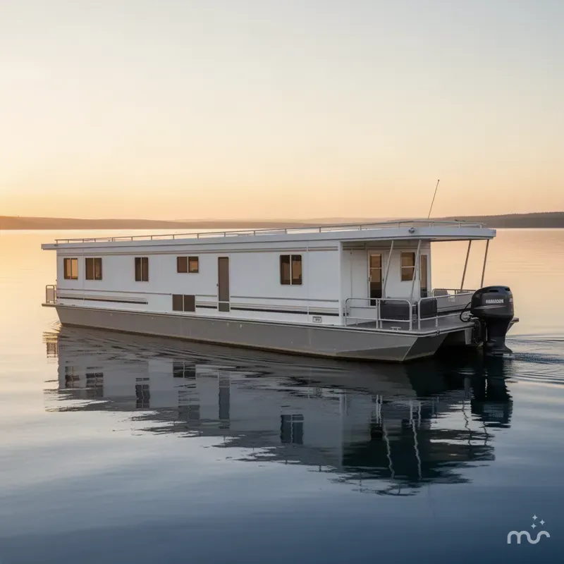 Slide: The Image of Horizon 16 x 70 Houseboat 2003 - 1