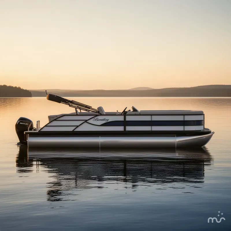 Slide: The Image of Bentley Pontoons 200 Legacy Swingback 2027 - 2