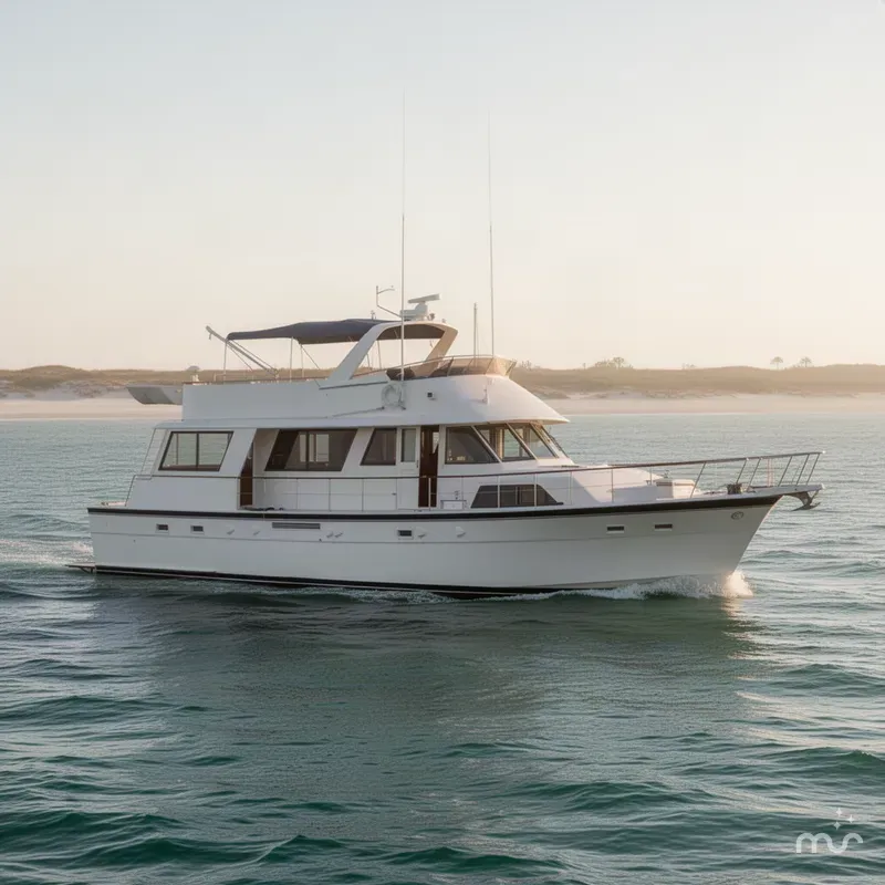 The Image of Hatteras 61 Cockpit MY 1981 - 0