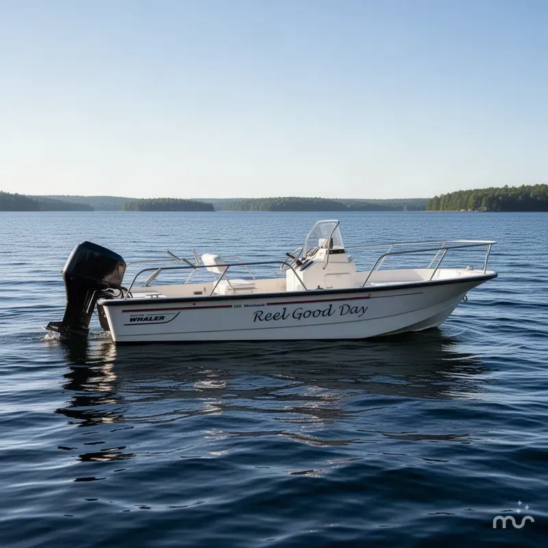 Slide: The Image of Boston Whaler 150 Montauk 2006 - 3