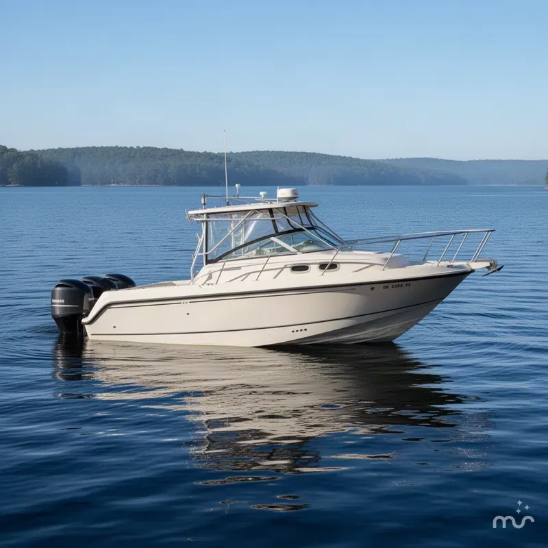 Slide: The Image of Boston Whaler 295 Conquest 2002 - 4