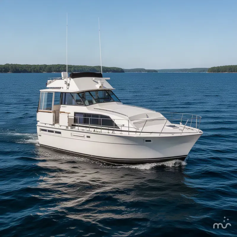 The Image of Bertram 42 Flybridge Motor Yacht 1978 - 0