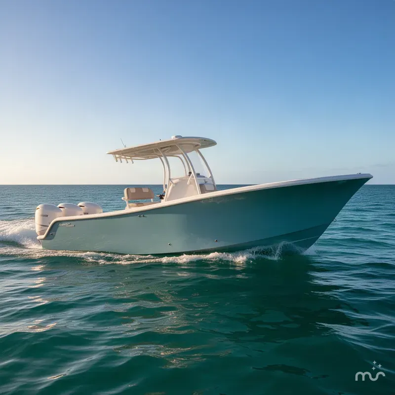 Slide: The Image of Front Runner 26 Center Console 2024 - 2