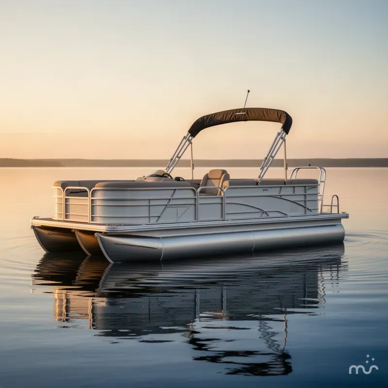 The Image of Landau Island Breeze 25C HHP Tritoon Powered By 2024 - 0