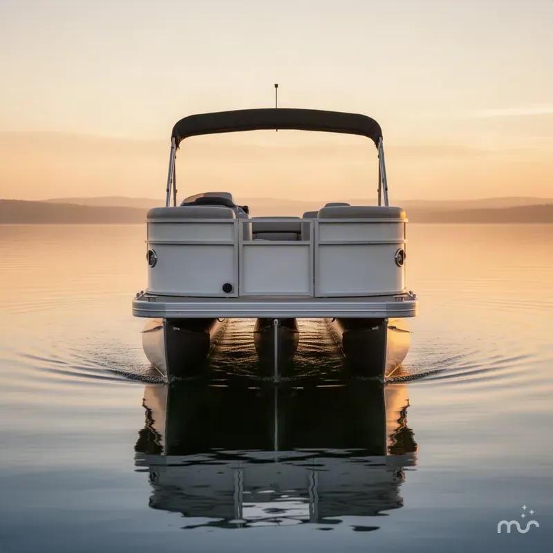 Slide: The Image of Landau Island Breeze 25C HHP Tritoon Powered By 2024 - 3
