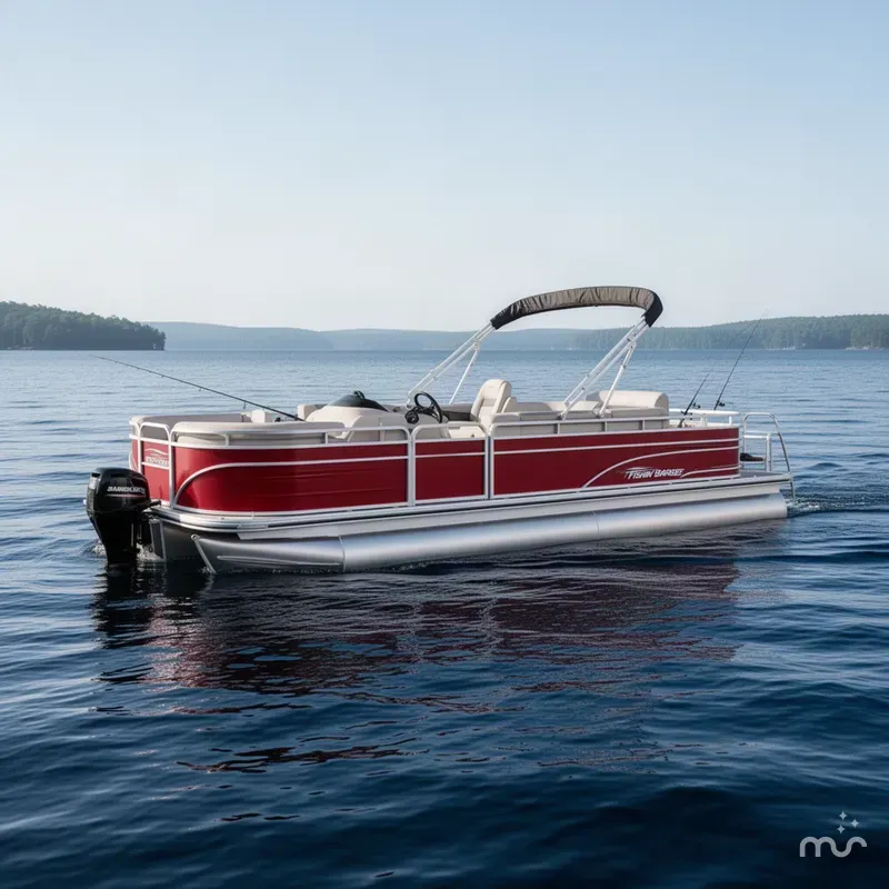The Image of Sun Tracker Fishin' Barge 22 DLX 2026 - 0