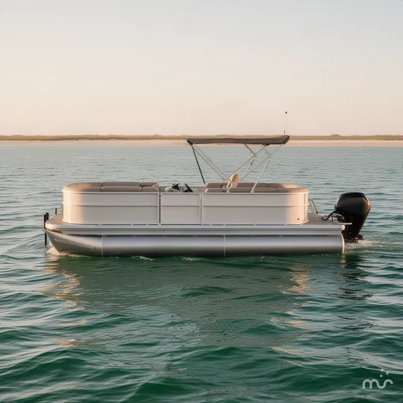 Slide: The Image of Sun Tracker Party Barge 20 DLX 2026 - 1