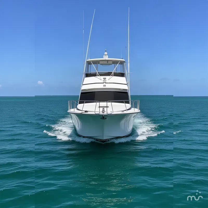 Slide: The Image of Hi-Star 48 Yachtfish 1988 - 1