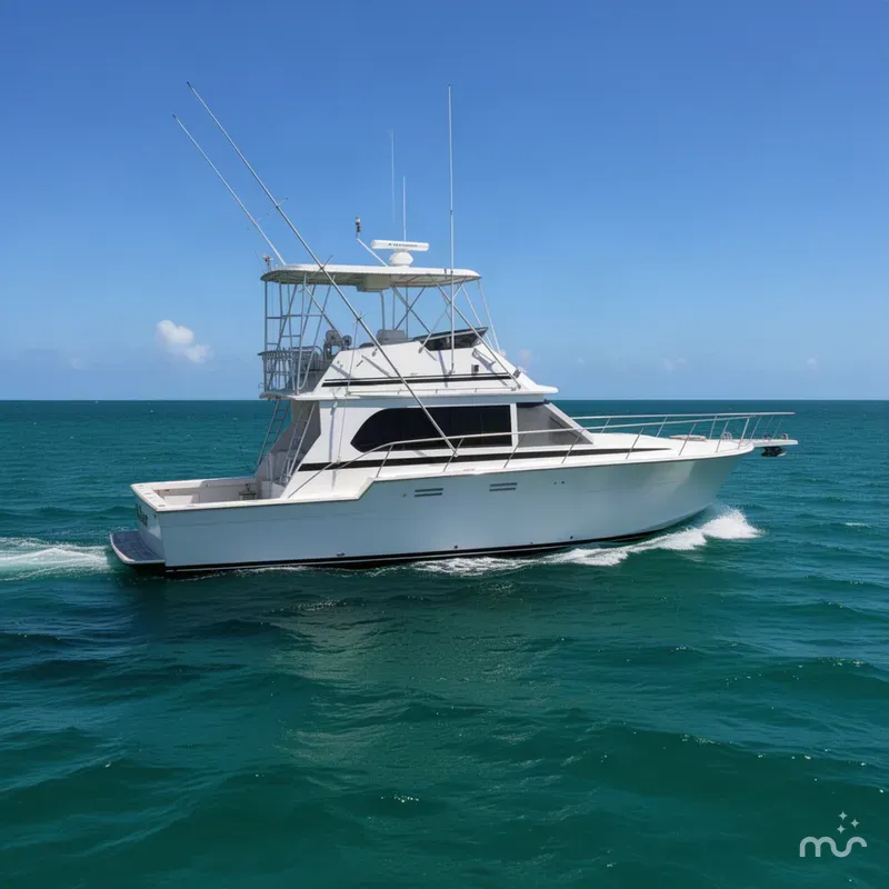 Slide: The Image of Hi-Star 48 Yachtfish 1988 - 2